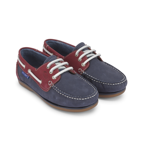 Bermuda 2 Boat Shoes - Navy/Pink