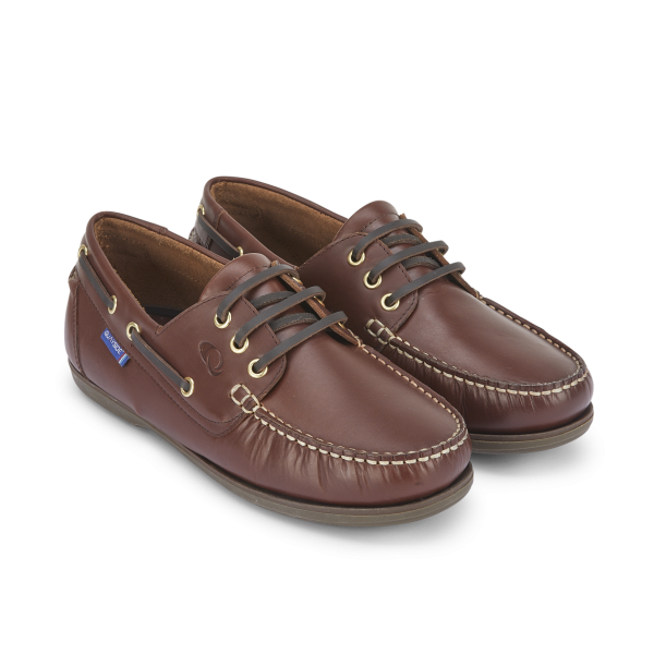 Clipper 2 Boat Shoes - Chestnut