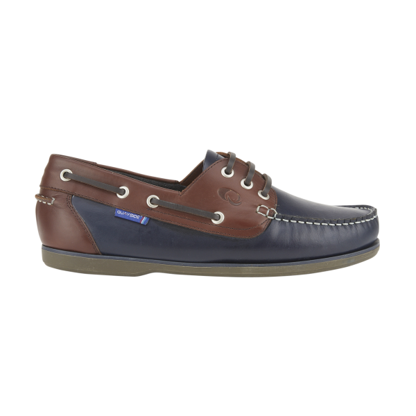 Clipper 2 Boat Shoes - Navy/Chestnut - Image 3