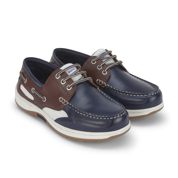 Sydney 2 Boat Shoes - Navy/Chestnut